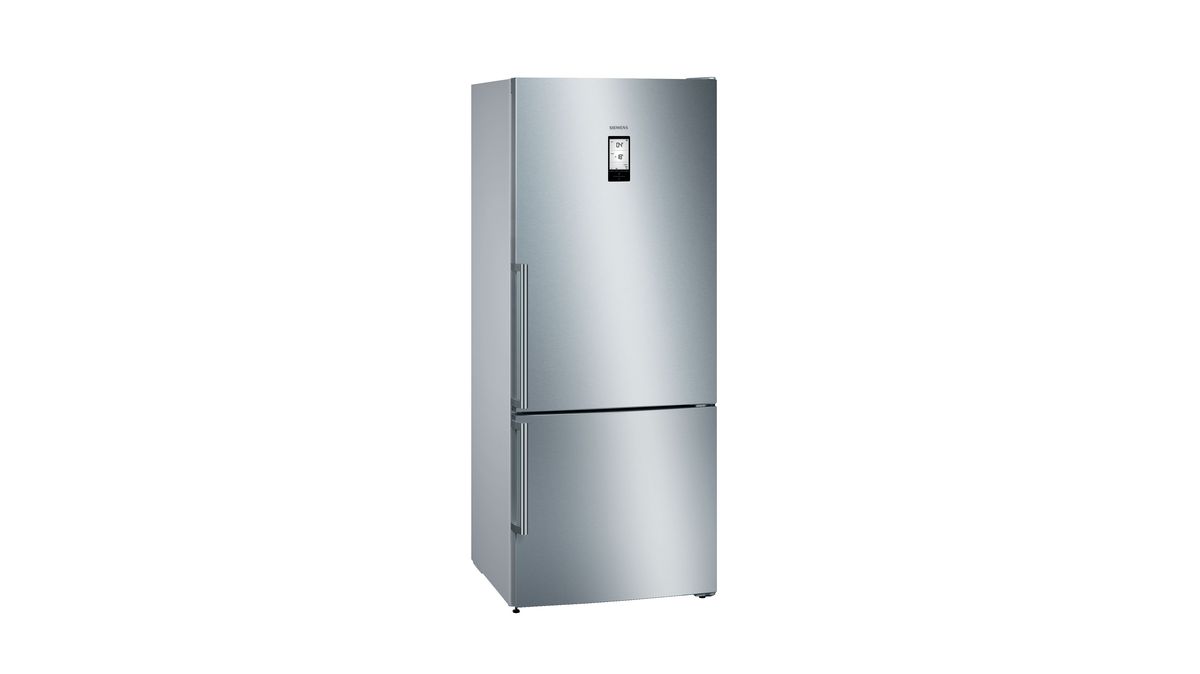 iQ500 Alttan Donduruculu Buzdolabı  186 x 75 cm Kolay temizlenebilir Inox KG76NAIF0N 