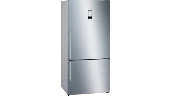 KG86NHIF0N iQ500 Alttan Donduruculu Buzdolabı 187 x 86 cm Kolay temizlenebilir Inox