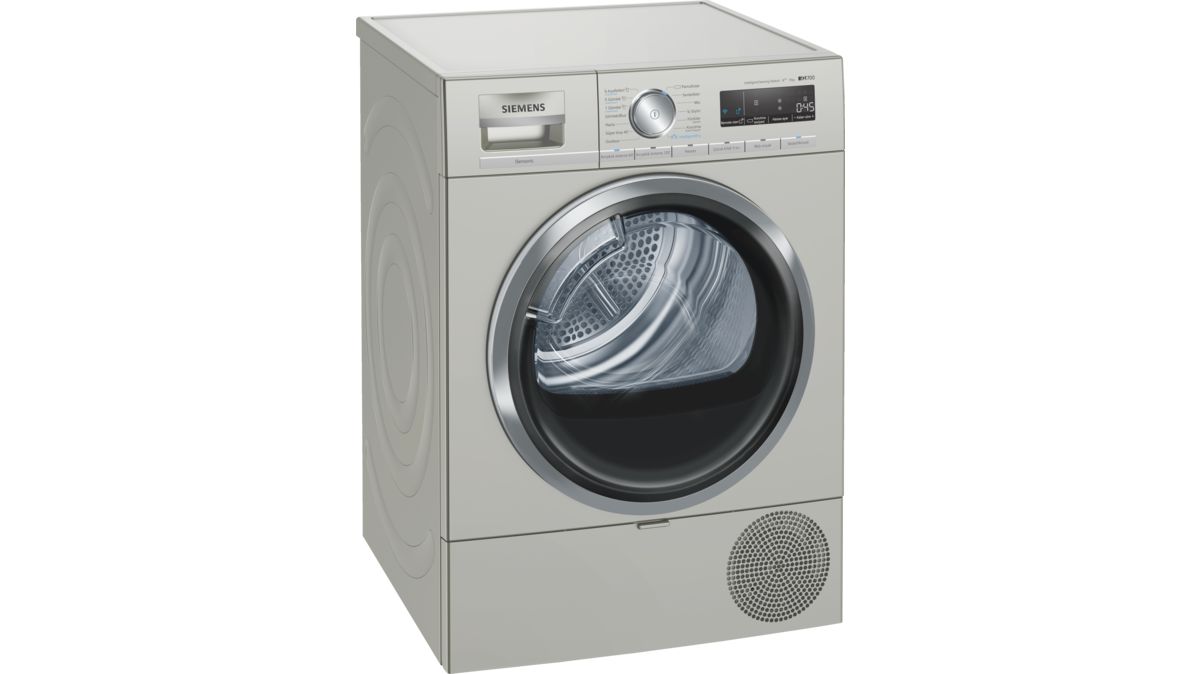 iQ700 Isı Pompalı Kurutma Makinesi  9 kg silver WT47XK8XTR 