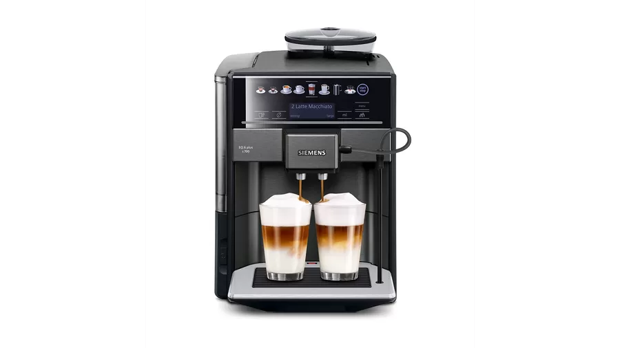 Tam Otomatik Kahve Makinesi EQ6 plus s700 Koyu inoks siyah TE657319RW